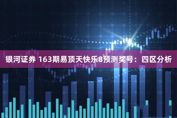 银河证券 163期易顶天快乐8预测奖号：四区分析